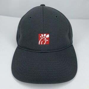 Chick Fil A Hat Gray Employee Uniform Team Adjustable Strap OSFM Baseball Cap